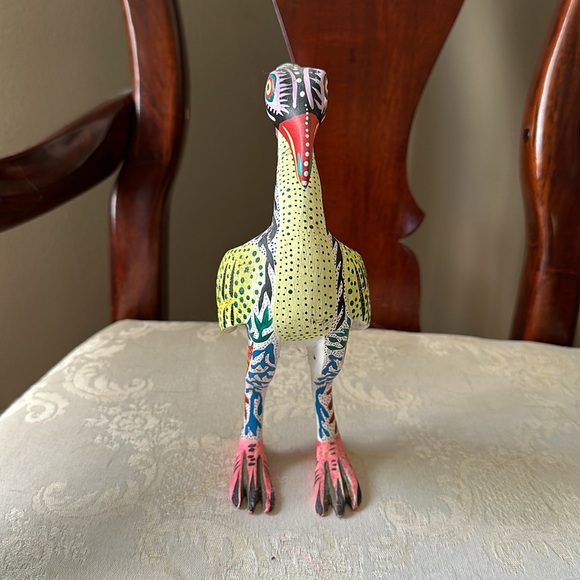 Francisco Fabian Ojeda Oaxacan Mexican Folk Art wood bird carving - Picture 2 of 12